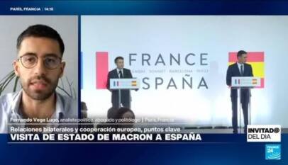 Macron aboga en su visita a España por una «Europa más fuerte» ante el auge del «extremismo» Macron aboga en su visita a España por una «Europa más fuerte» ante el auge del «extremismo»