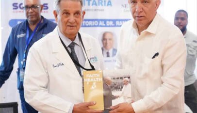 Ramón Tallaj recibe reconocimientos y anuncia programas de salud comunitaria para República Dominicana