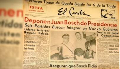 Se cumplen 63 años del golpe de estado al gobierno de Bosch Se cumplen 63 años del golpe de estado al gobierno de Bosch