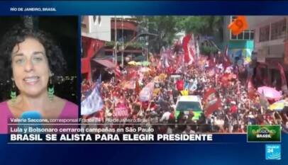 Cierre de campañas de Lula y Bolsonaro de cara a las elecciones generales