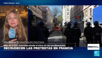 Directo a… París y los choques entre estudiantes y policías en las manifestaciones