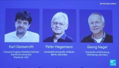 Dos alemanes y un estadounidense ganan premio Nobel de Medicina por su trabajo en optogenética Dos alemanes y un estadounidense ganan premio Nobel de Medicina por su trabajo en optogenética