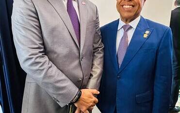 Embajador de la República Dominicana en Honduras, participa en la inauguración de la oficinas de FOPREL, sede Honduras.
