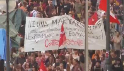España: se mantiene la acampada en Madrid tras rechazo del Congreso a decretos de vivienda