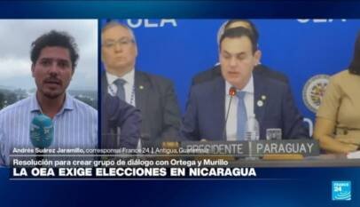 Informe desde Antigua: la OEA aprueba una resolución para exigir elecciones en Nicaragua