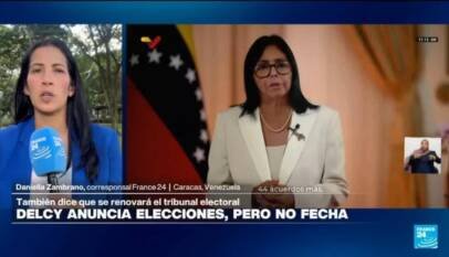 Informe desde Caracas: Delcy Rodríguez anuncia elecciones en Venezuela, pero no confirma fecha