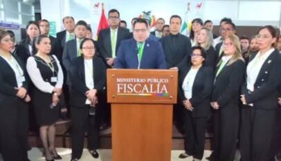 Ministro de Bolivia acusa al fiscal Mariaca de liderar red que protegía el narcotráfico