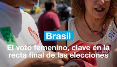 Voto femenino, clave en la recta final de las elecciones en Brasil Voto femenino, clave en la recta final de las elecciones en Brasil